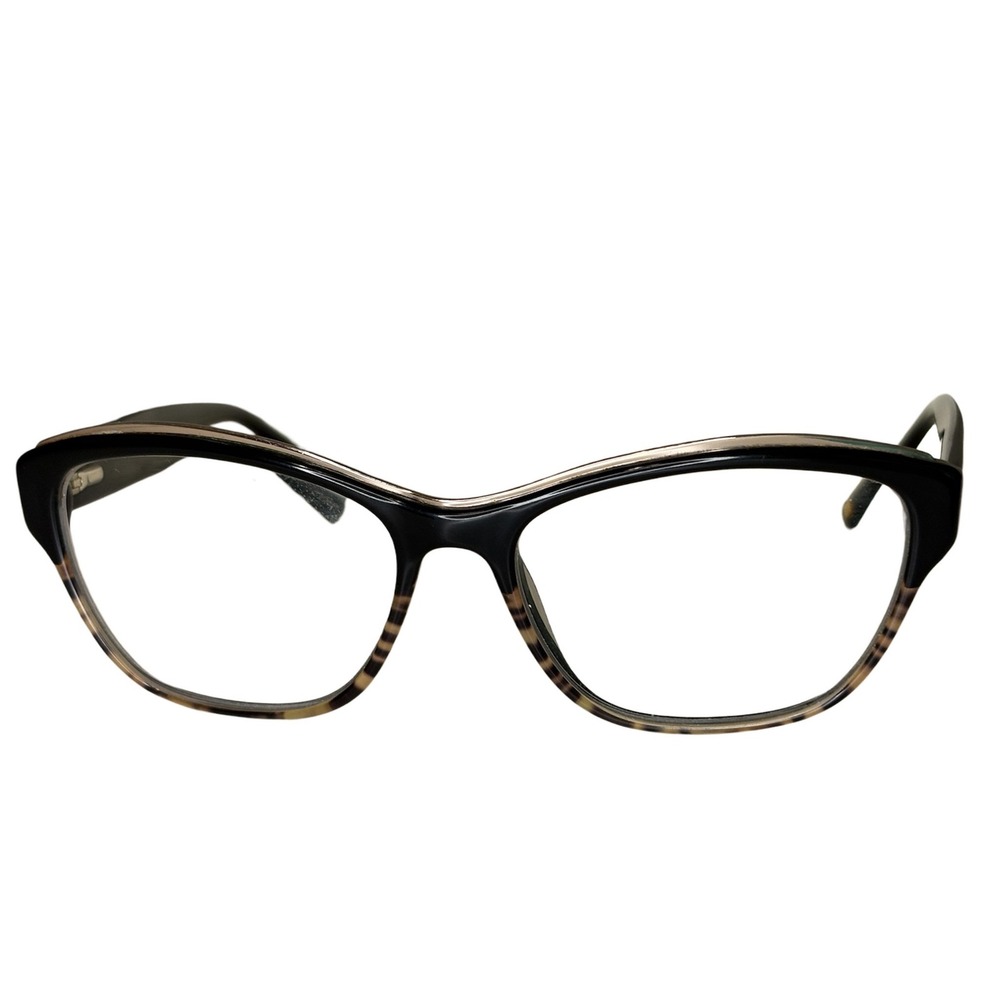 Anne Klein Cat-Eye Frames, black and tortoiseshell